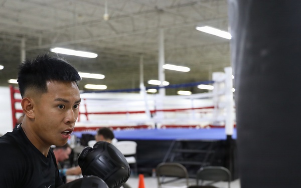 Fight Night Training Held at Fort Hood
