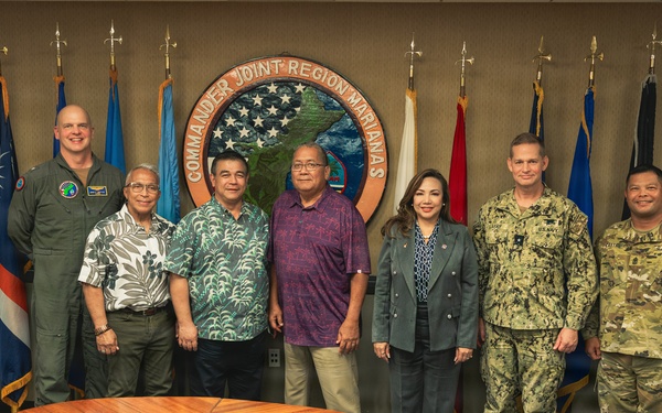 JTF-M, JRM Leaders Meet with 38th Guam Legislature, Discuss Shared Priorities