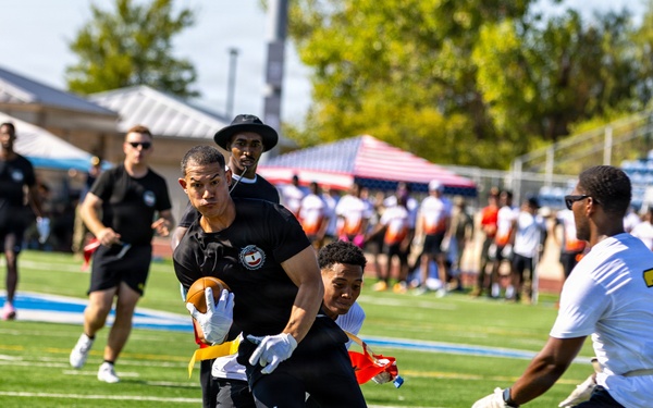 Cav Week 105 flag football tournament