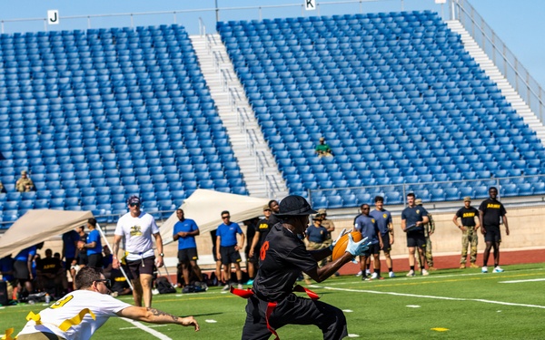 Cav Week 105 flag football tournament