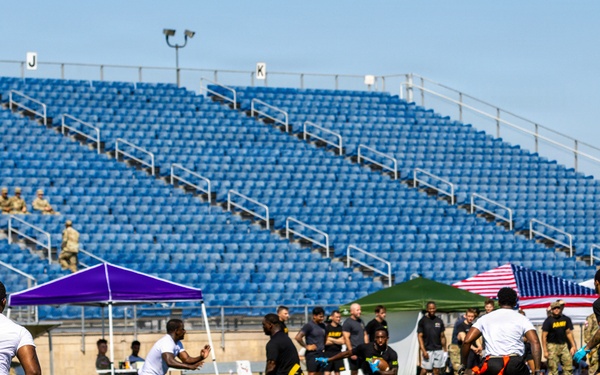 Cav Week 105 flag football tournament