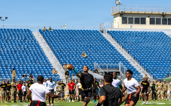 Cav Week 105 flag football tournament