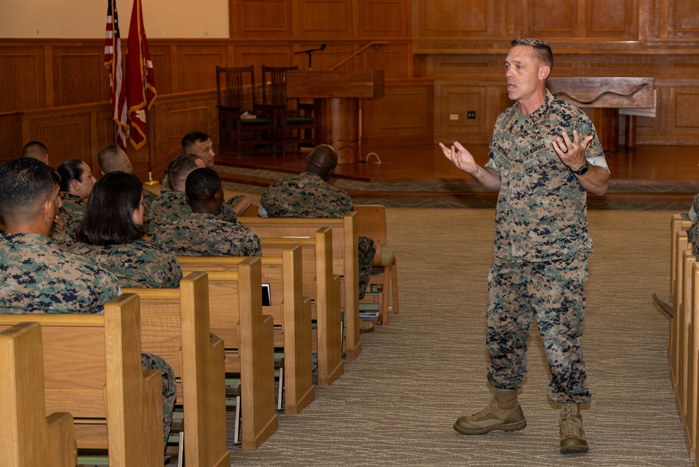 Base CO Hosts SNCO Town Hall