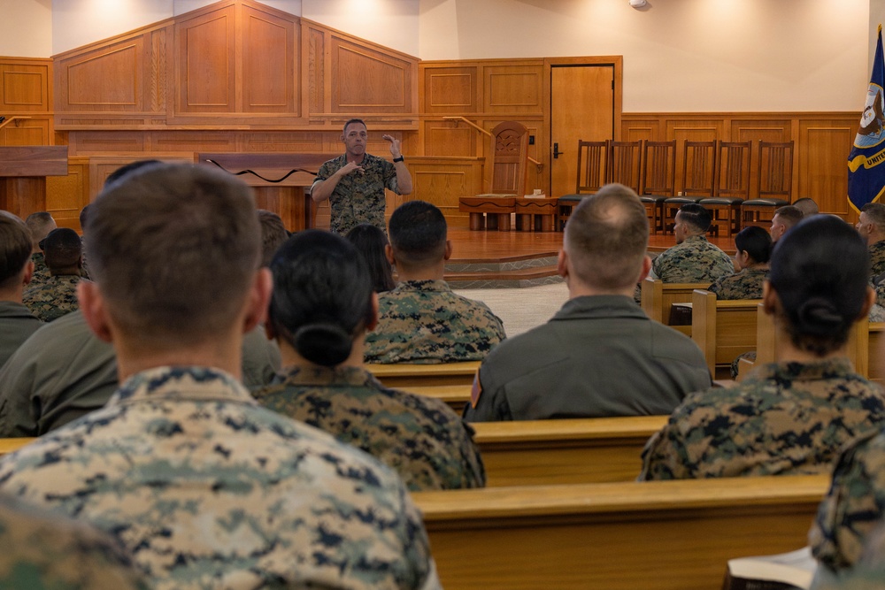 Base Co Hosts SNCO Town Hall