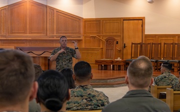 Base Co Hosts SNCO Town Hall