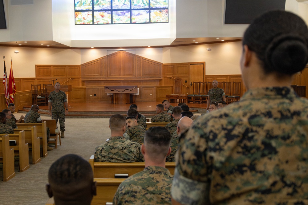 Base Co Hosts SNCO Town Hall