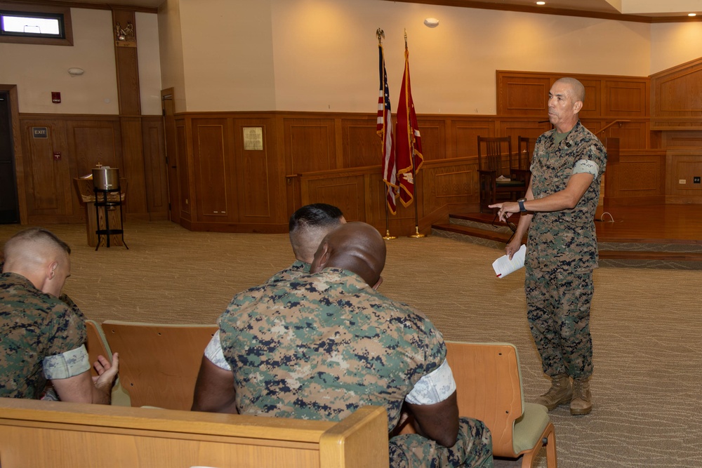 Base Co Hosts SNCO Town Hall