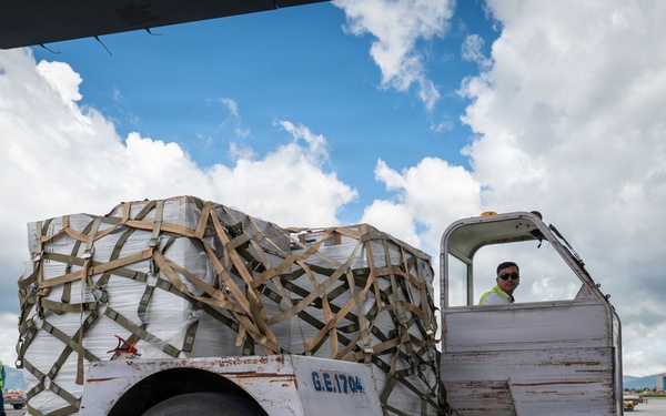 Delivering Relief: 374th Airlift Wing Provides Lifesaving aid in Nepal