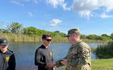 74th Army Dive Detachment team inspects USACE Everglades’ infrastructure