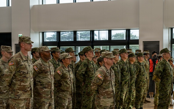 US, Japanese and Australian Forces Host Exercise Yama Sakura 91 Opening Ceremony
