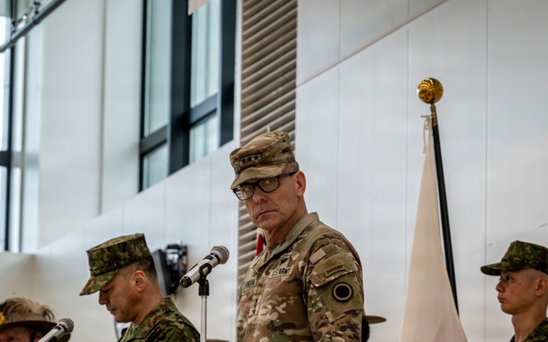 US, Japanese and Australian Forces Host Exercise Yama Sakura 91 Opening Ceremony