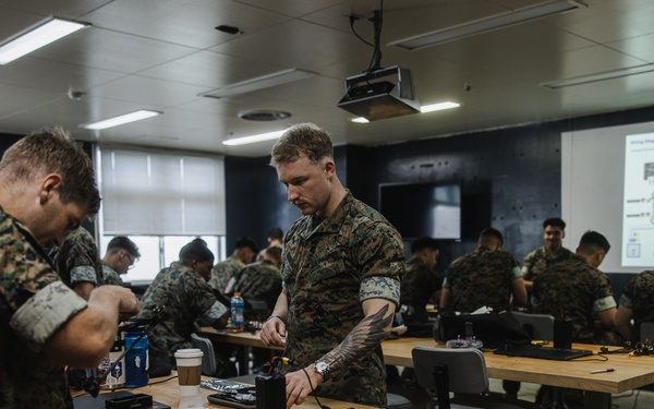 III Marine Expeditionary Force Information Group Marines conduct Basic Drone Operator Course