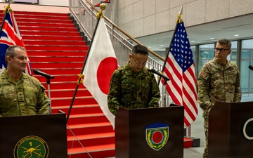 Yama Sakura 91 begins trilateral command post exercise