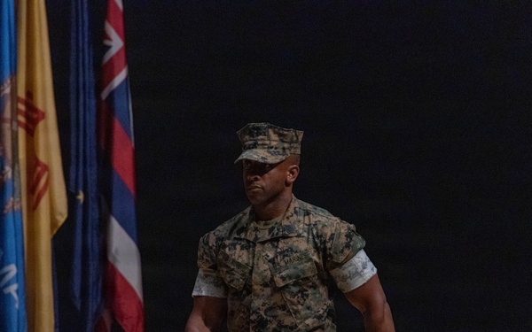 Sgt. Maj. Joshua Bynum appointment ceremony
