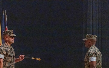 MWSS-171 hosts appointment ceremony for Sgt. Maj. Joshua Bynum