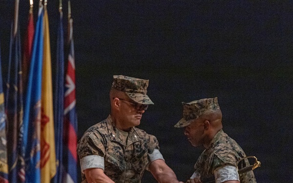 Sgt. Maj. Joshua Bynum appointment ceremony