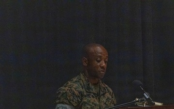 Sgt. Maj. Joshua Bynum appointment ceremony