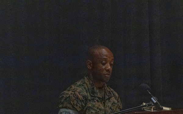Sgt. Maj. Joshua Bynum appointment ceremony