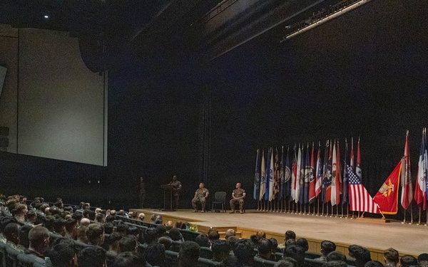 Sgt. Maj. Joshua Bynum appointment ceremony