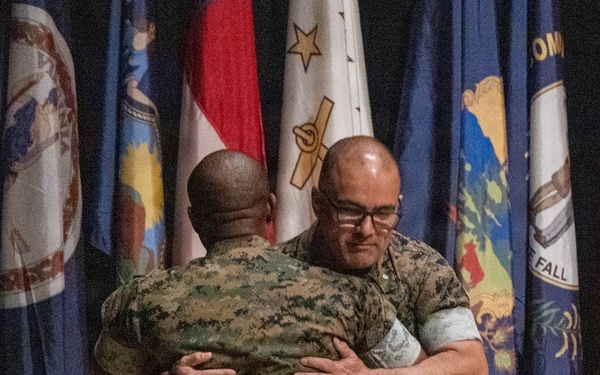 Sgt. Maj. Joshua Bynum appointment ceremony