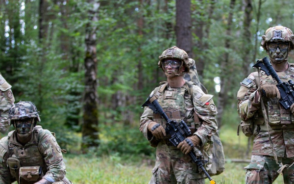2nd Squadron, 2d Cavalry Regiment conducts team live fire