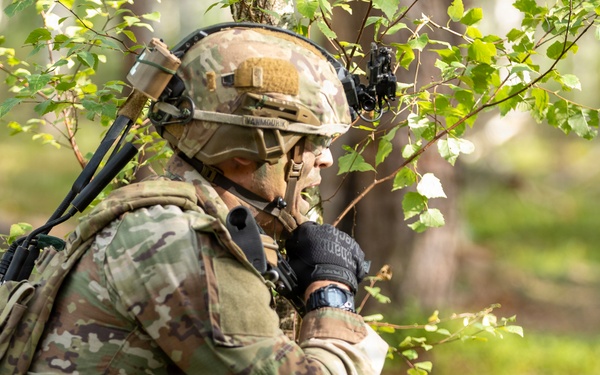 2nd Squadron, 2d Cavalry Regiment conducts team live fire
