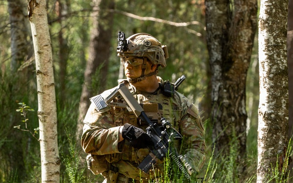2nd Squadron, 2d Cavalry Regiment conducts team live fire