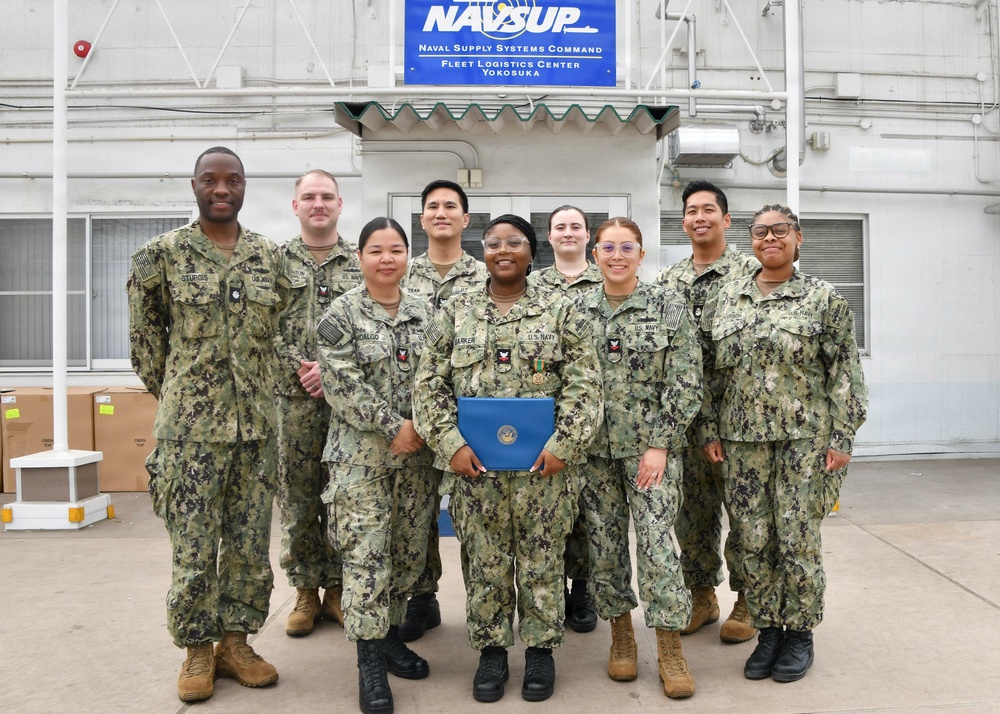 FLCY Recognizes YN2 Barker at Tour's End
