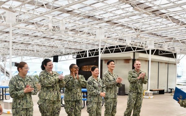 FLCY Recognizes YN2 Barker at Tour's End