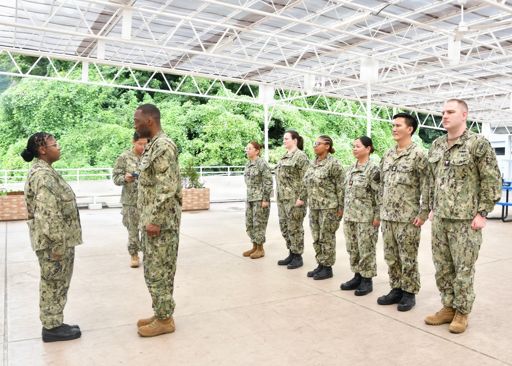 FLCY Recognizes YN2 Barker at Tour's End