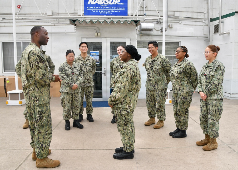 FLCY Recognizes YN2 Barker at Tour's End
