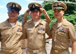 New Senior Chief Pinned at FLC Yokosuka