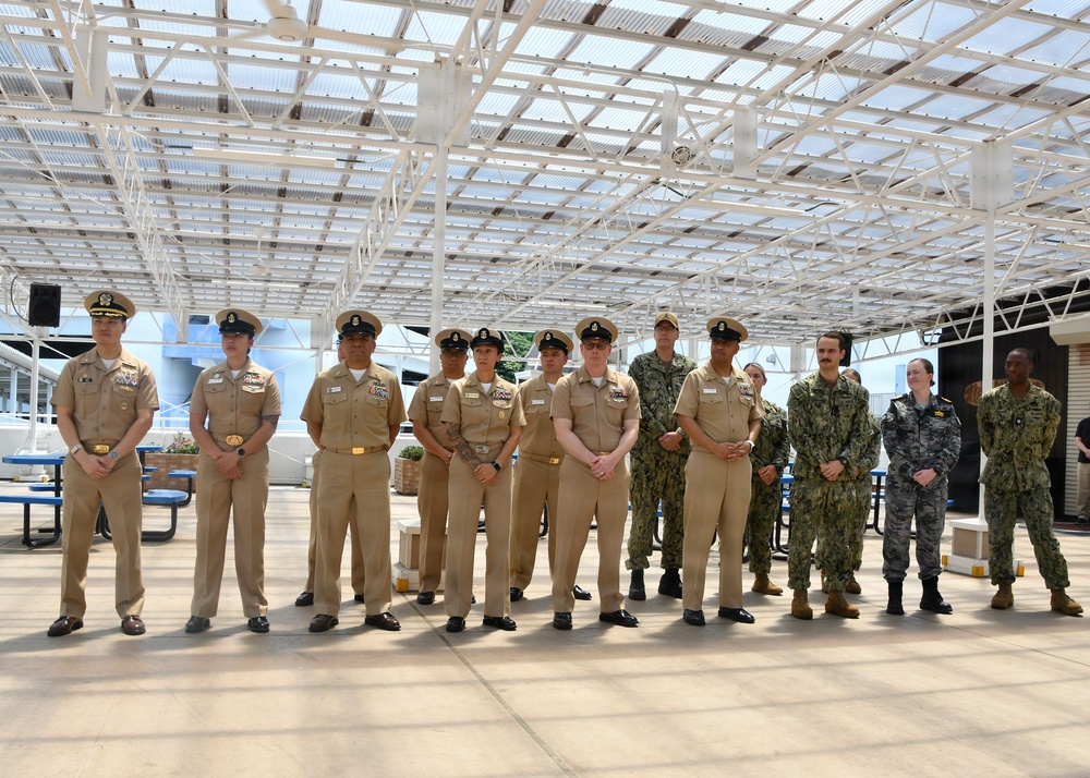 New Senior Chief Pinned at FLC Yokosuka