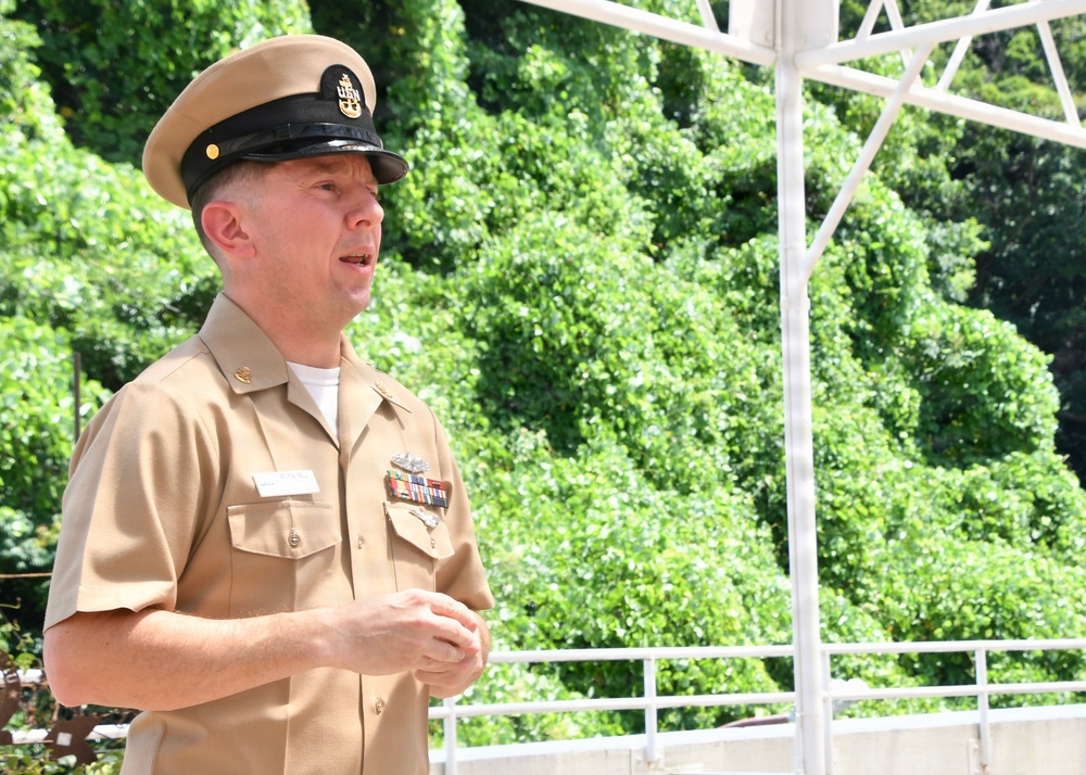 New Senior Chief Pinned at FLC Yokosuka