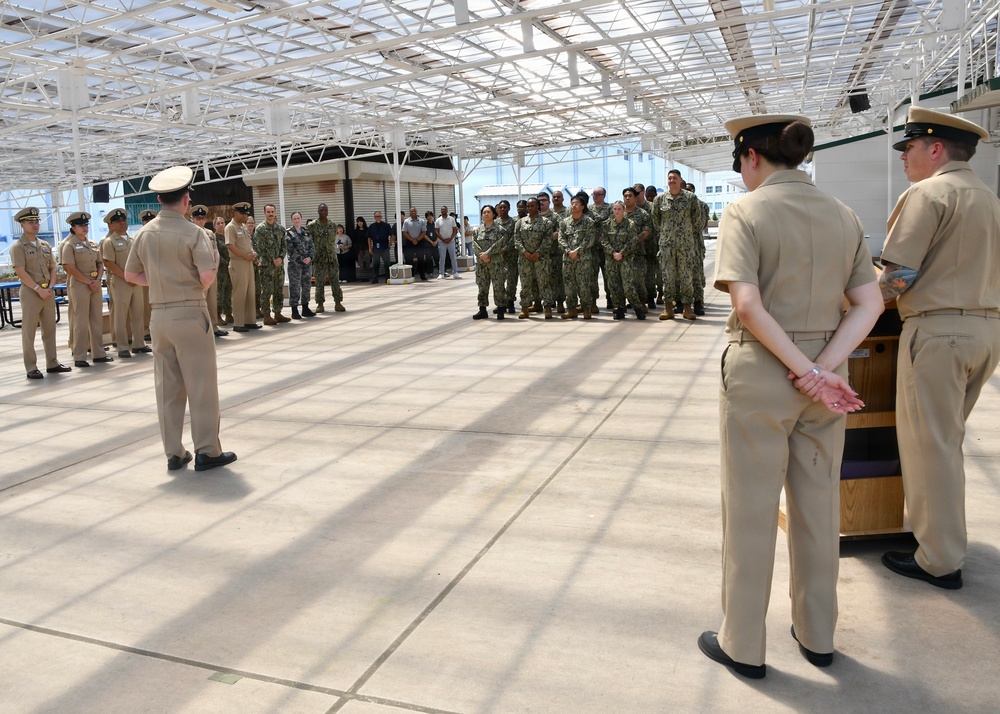 New Senior Chief Pinned at FLC Yokosuka