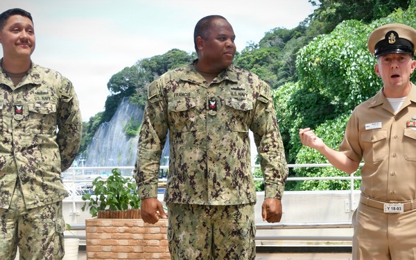 New Senior Chief Pinned at FLC Yokosuka
