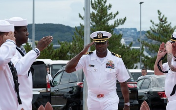 CFAS Hosts Change of Command 2026