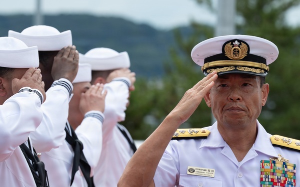 CFAS Hosts Change of Command 2026