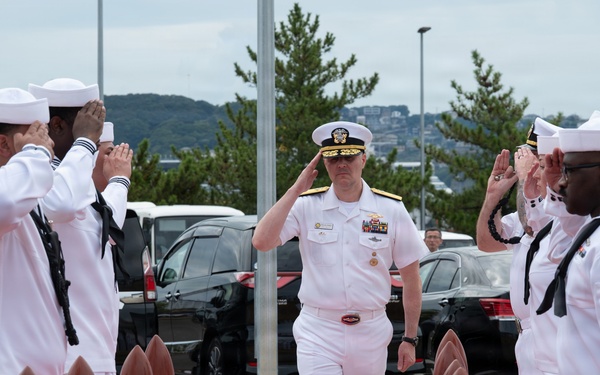 CFAS Hosts Change of Command 2026