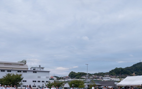 CFAS Hosts Change of Command 2026