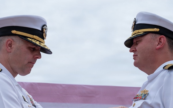CFAS Hosts Change of Command 2026