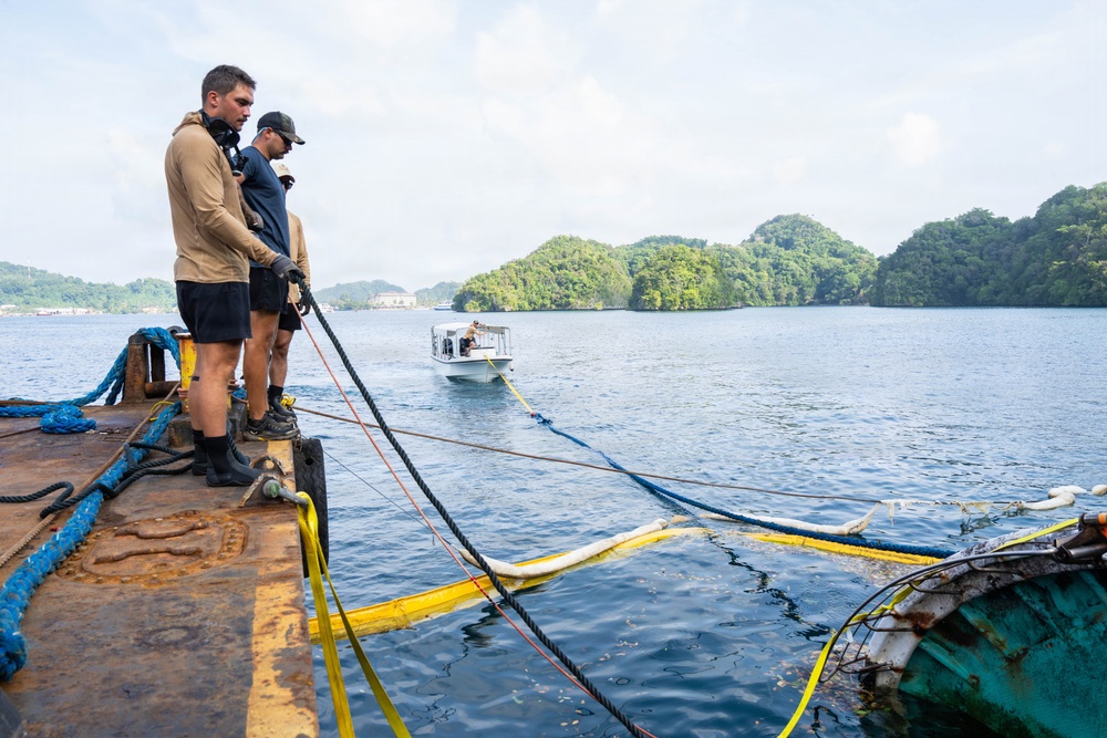 Pacific Partnership 2026 conducts dive and salvage operation in Koror, Palau