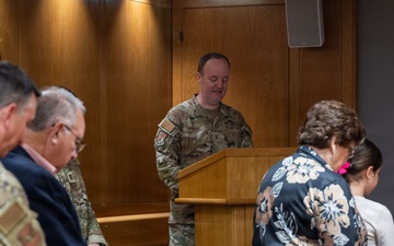 Brig. Gen. Michael Alfaro's promotion ceremony