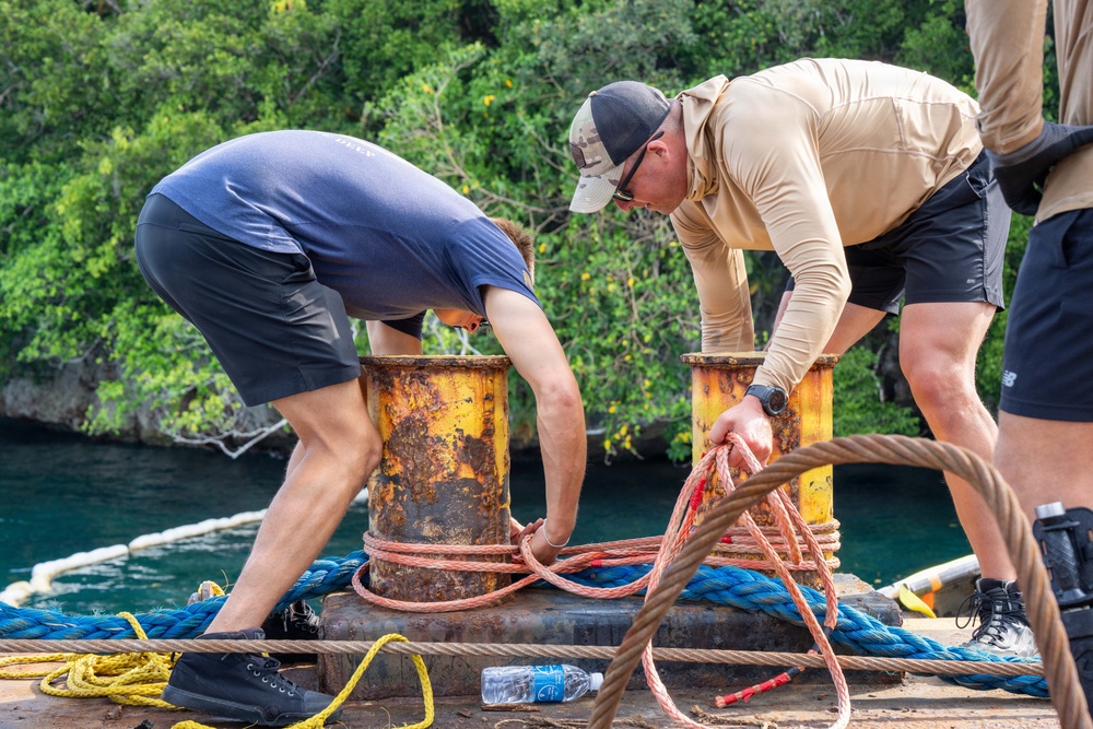 Pacific Partnership 2026 conducts dive and salvage operation in Koror, Palau