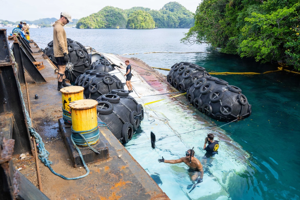 Pacific Partnership 2026 conducts dive and salvage operation in Koror, Palau