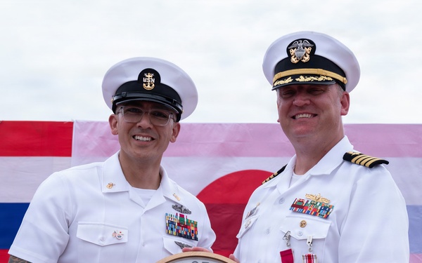 CFAS Hosts Change of Command 2026