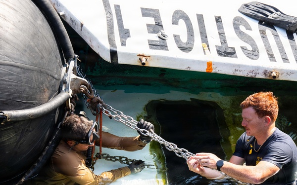 Pacific Partnership 2026 conducts dive and salvage operation in Koror, Palau