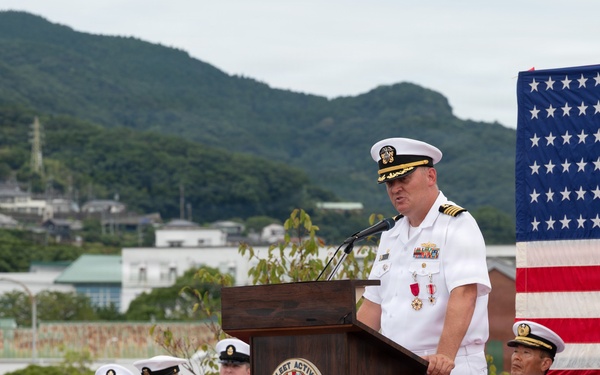 CFAS Hosts Change of Command 2026