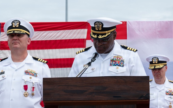 CFAS Hosts Change of Command 2026