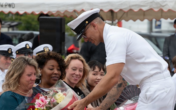 CFAS Hosts Change of Command 2026
